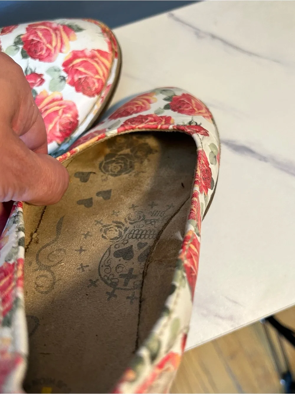 DR MARTENS CHRISTINA all leather ballet flats